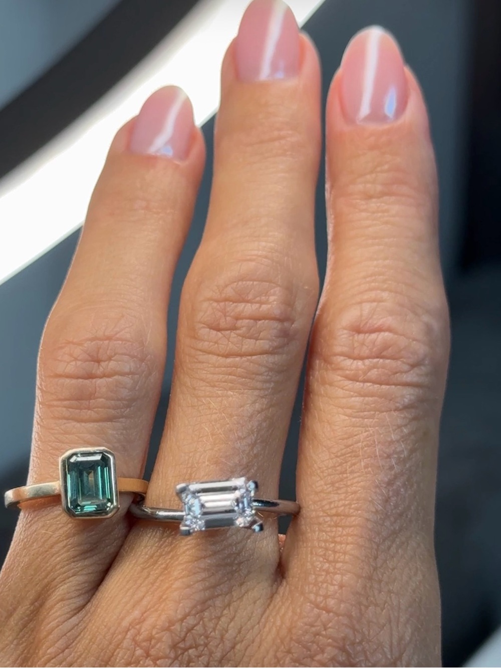IGI 1.62 CT EVVS2 Emerald Lab Diamond - White Elongated loose solitaire video**